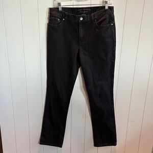 Lauren Ralph Lauren women’s Black Jeans straight leg 8